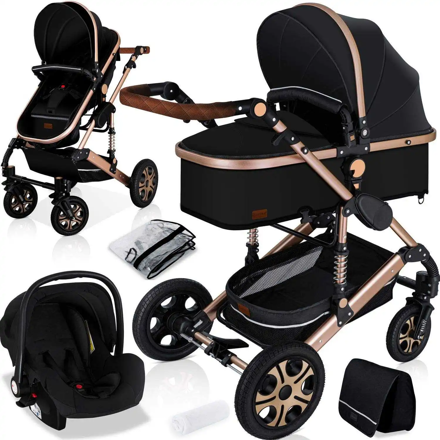 Chinese Manufacturers New High Landscape Baby Stroller/Baby