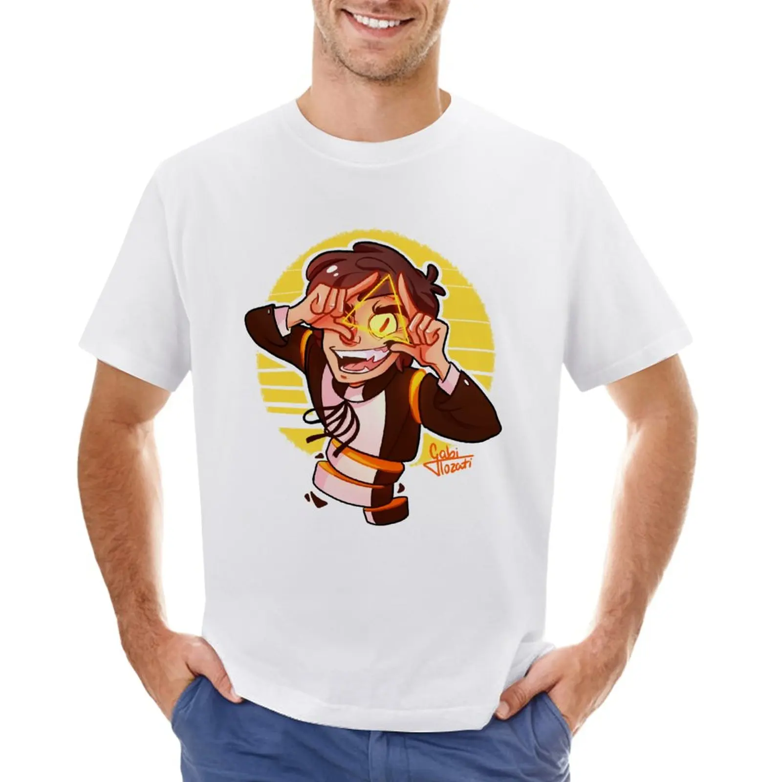 

Bipper T-Shirt vintage quick drying animal prinfor boys tops mens clothes