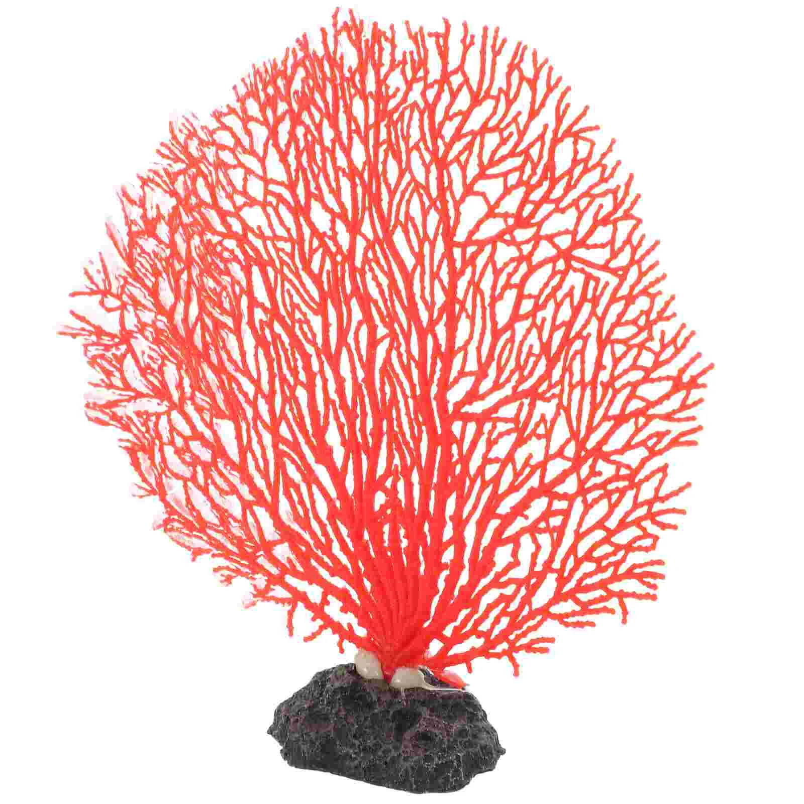 

Simulated Coral Wall Desktop Tank Plant Aquarium Artificial Plants Mini Delicate Fish Tank Accessoriesative Landscape Pvc Home