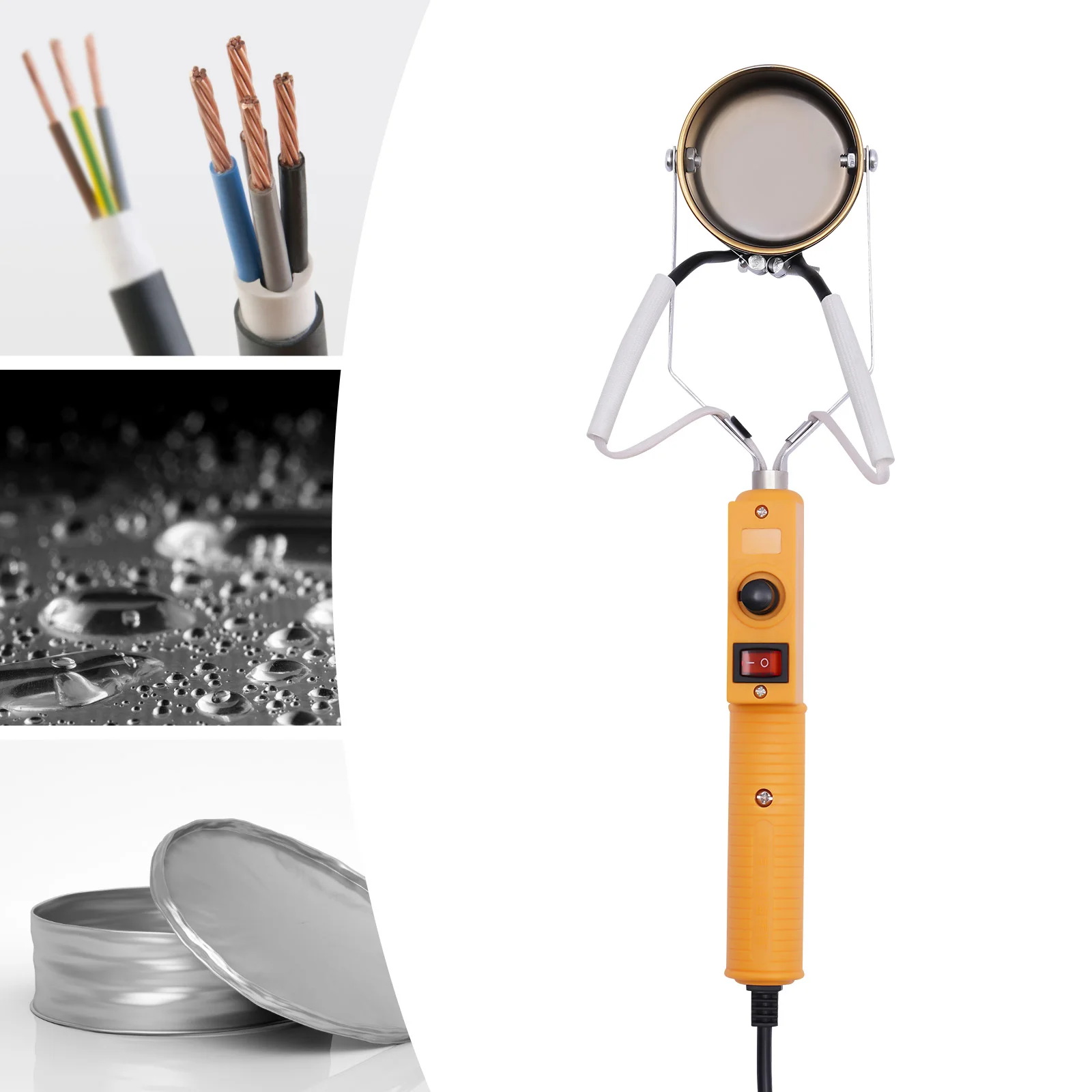 Hand-held Lead Melting Pot, 380WCrucibles For Melting Metal