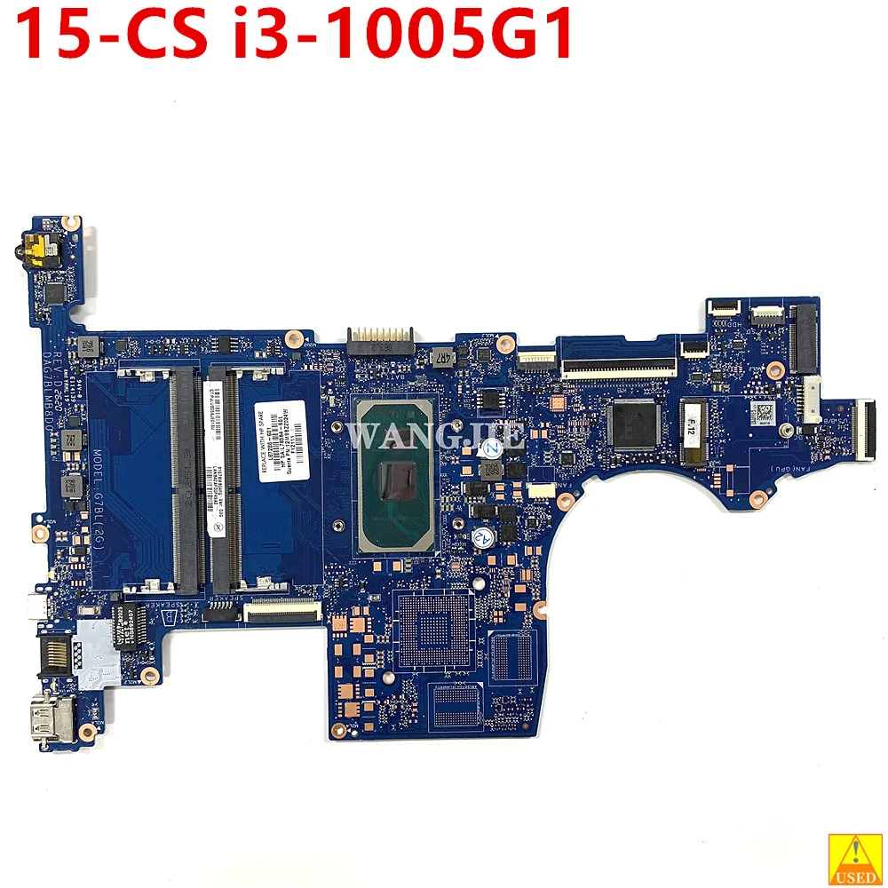 

L67286-601 L67286-001 L67287-601 L67288-601 For HP PAVILION 15-CS Laptop Motherboard Used DAG7BLMB8D0 REV: D 100% Working