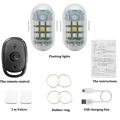 2Pcs And Remote