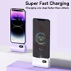 Mini Power Bank 50000mAh 2-in-1 Large Capacity Digital Display Portable Fast Charging External Battery for Iphone Samsung Xiaomi 3