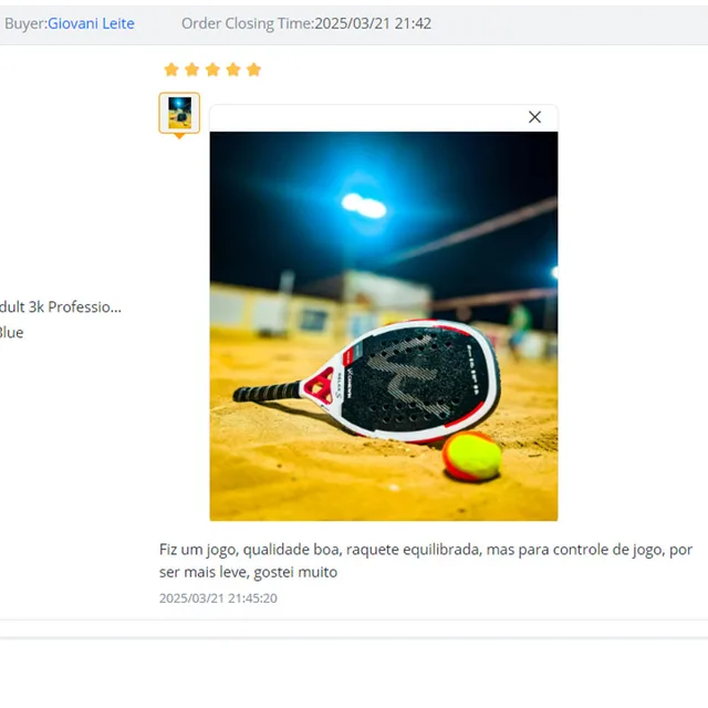Cwin 2025 Beach Tennis 3K Full Carbon Fiber Rude Face Feminino Raquete Beach Tennis Carbon Frame Professional Masculina 6