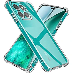 Durable Transparent Shockproof TPU Phone Case with Clear Back Cover (Honor x9c)