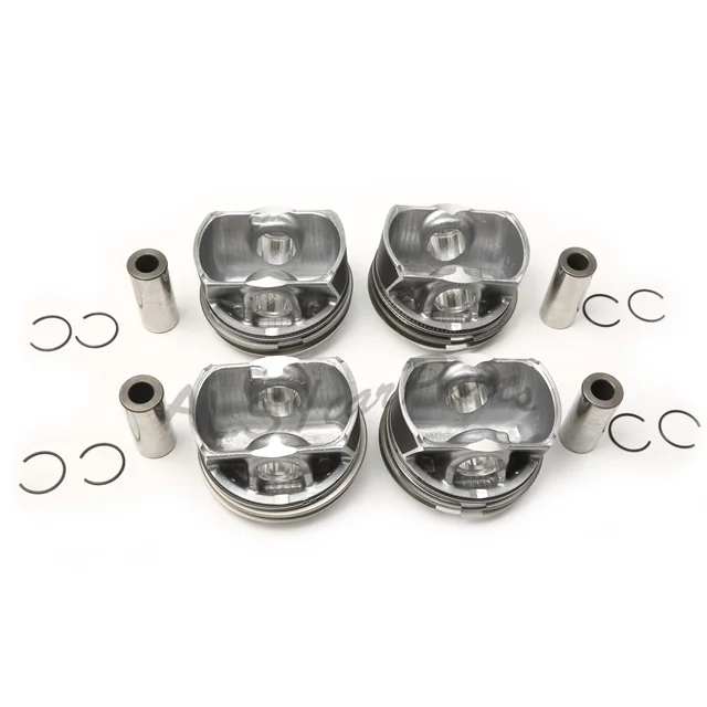 Car Piston Assembly Set Oversized 0.5MM 11257640166 For BMW F33 