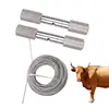 Portable Wire Saw Horns Removal Hand Saw Camping Wire Saw With Handles Cattle Horn Sawing Tool for Hiking Emergency Survival 1