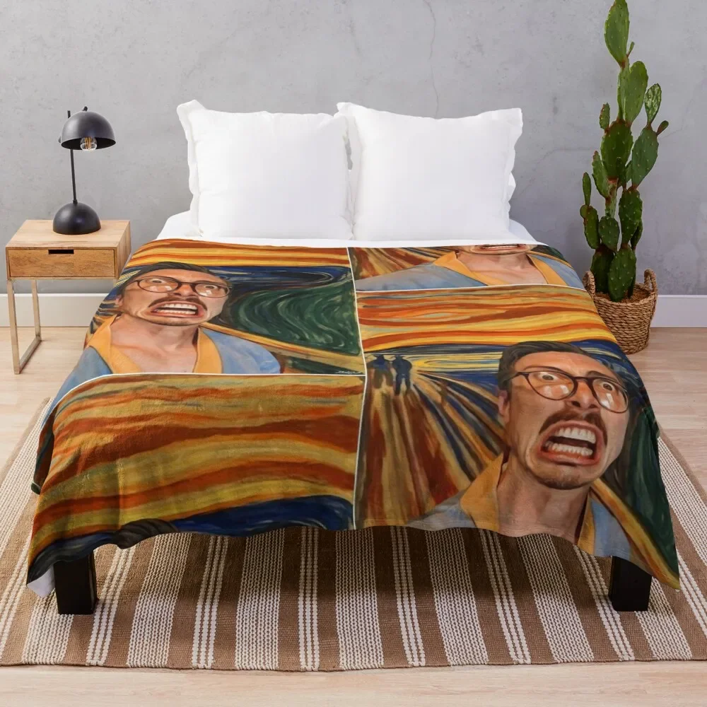 

Marc Rebillet Throw Blanket Cute warm winter Sofa Quilt Single Blankets