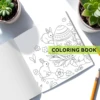 Easter Coloring Book Cartoon Rabbit for Adults Teens Featuring Adorable Creatures in Cozy Hygge Moments for Relaxation Gift ﻿ 4