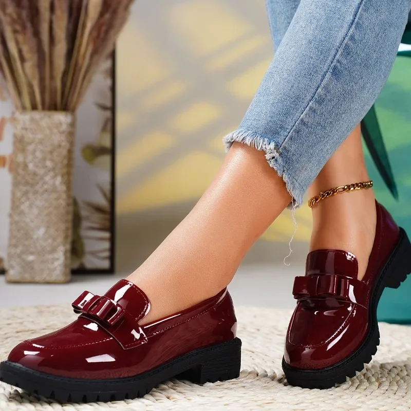 2025 Summer New Sexy Round Toe Retro Solid Color Mary Jane Lolita Shoes Designer Casual Shopping Womens High Heels Zapatos Mujer 4