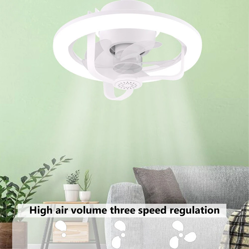 Plafonnier LED RGB au design moderne, avec télécommande, éclairage d'intérieur, luminaire décoratif de plafond, idéal pour une chambre à coucher, vitesse de vent réglable