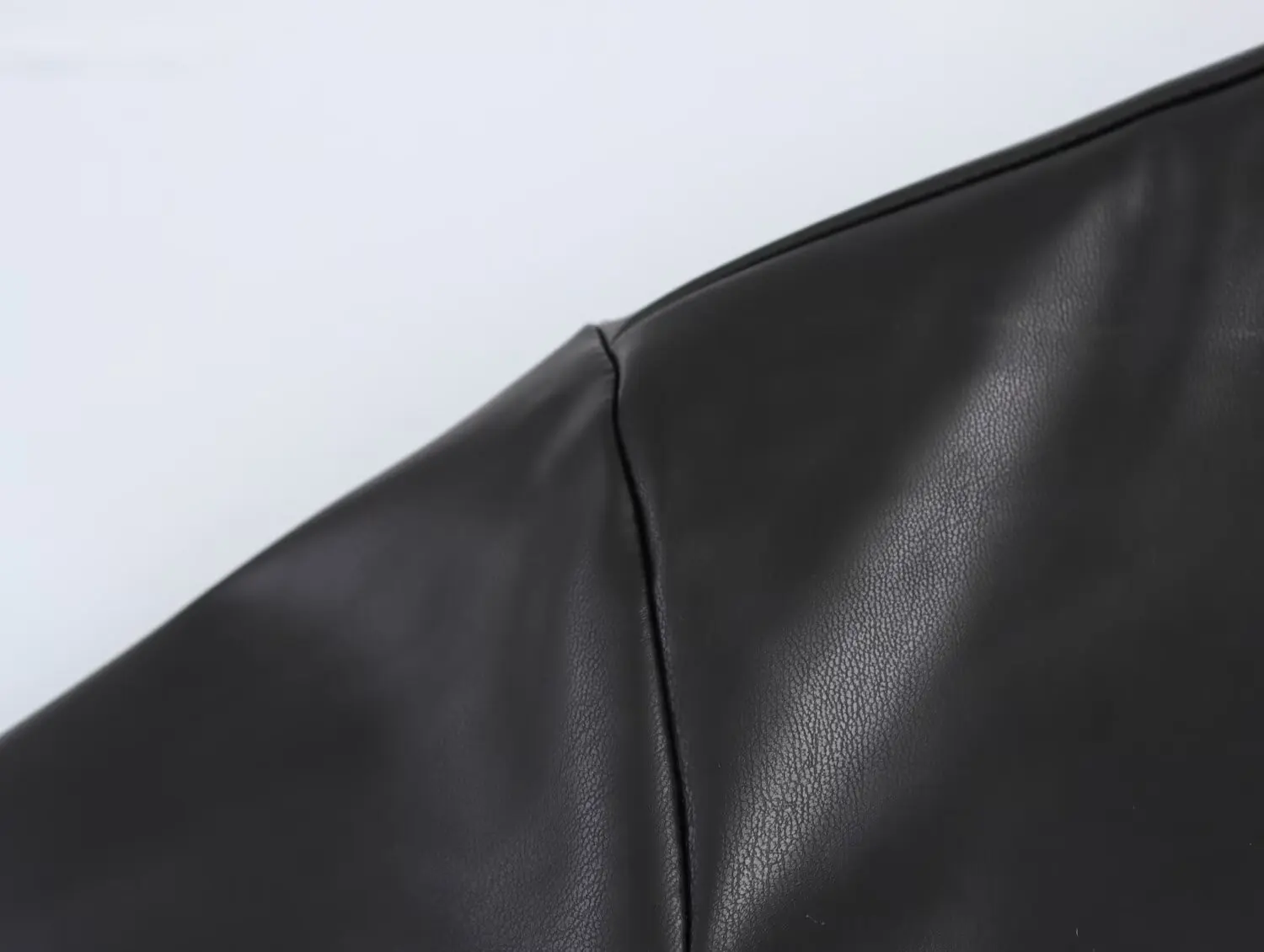 Leather Jackets Women's Black Coat Casual Loose Long Sleeve Tops Faux Jackets 2024 inszart Streetwear With Zipper Woman Jackets