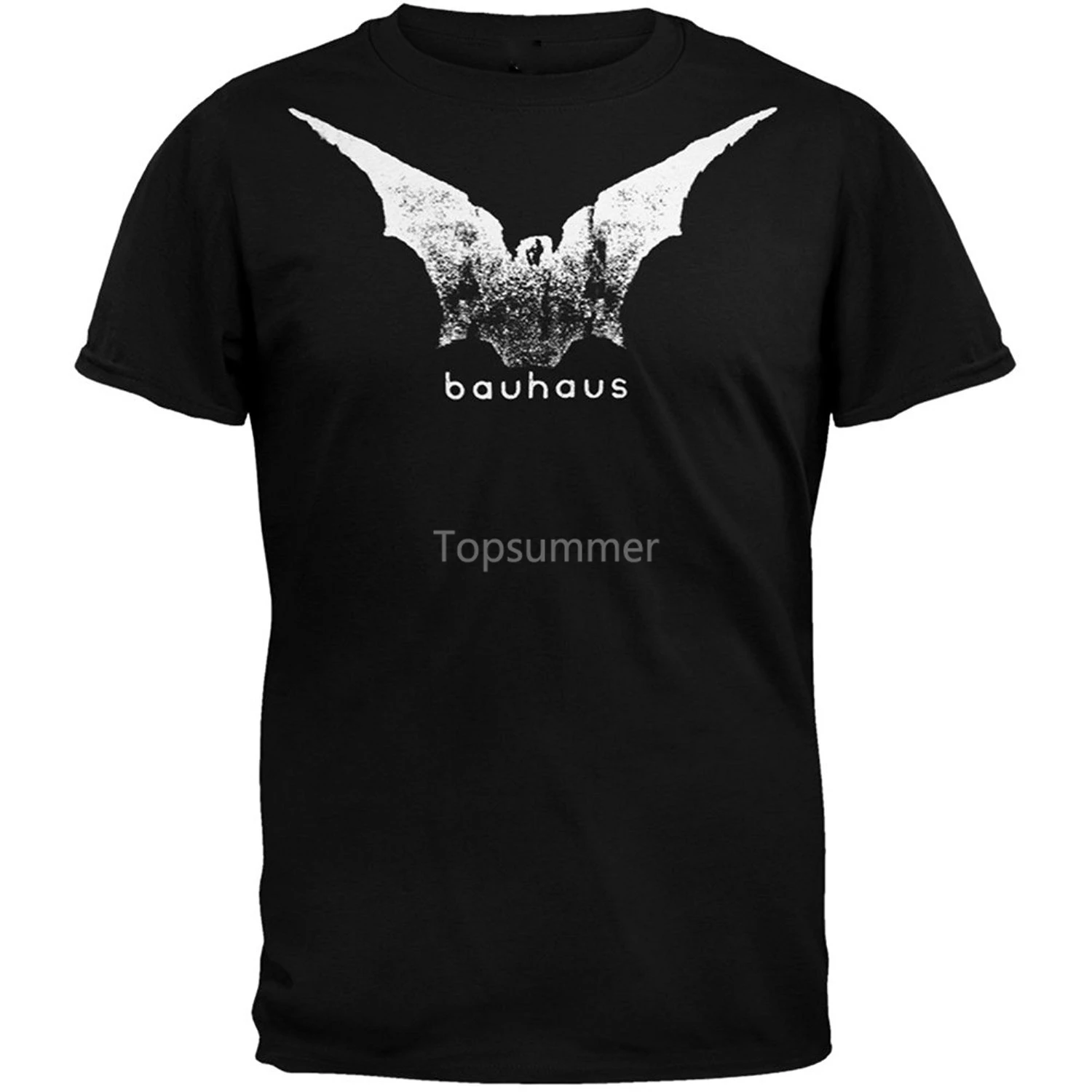 

Mans Unique Cotton Short Sleeves O-Neck T Shirt Bauhaus Bat T-Shirt