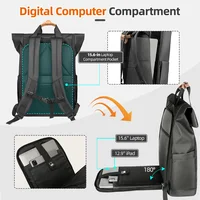 Heroic Knight Backpack Men Expandable Travel Backpack Daily Cycling backpack Waterproof High Capacity Man Outdoor hiking Handbag 2