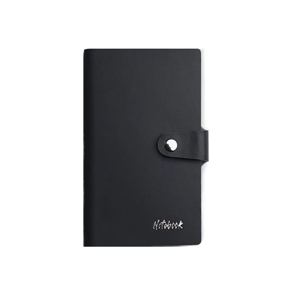 Compact PU Leather Pocket Notebook – Portable Mini Notepad for Handwriting and Memo Taking