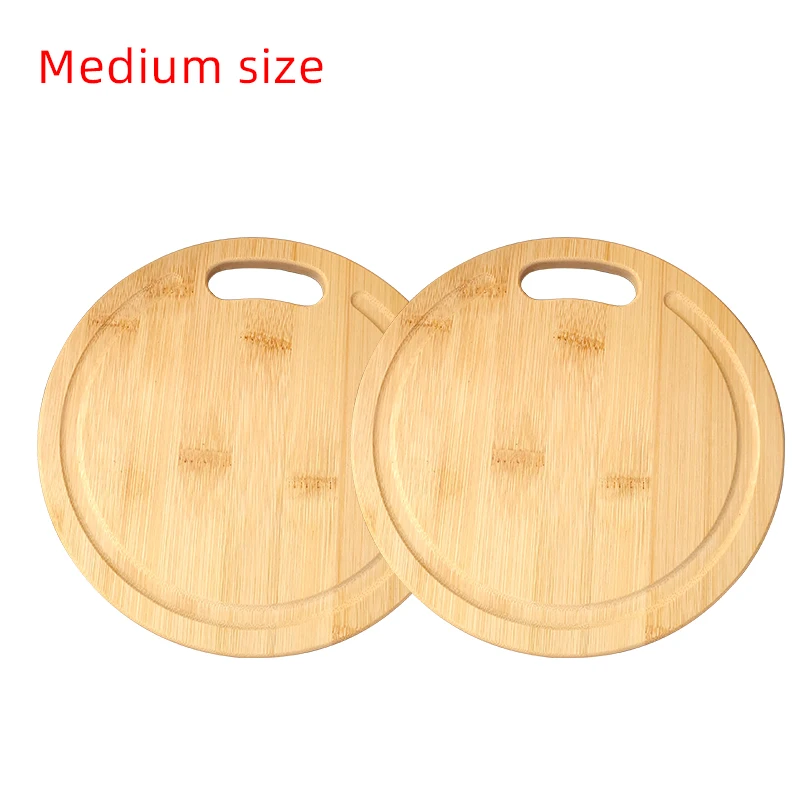 Premium Natural Bamboo Thickened Double-Sided Cutting Board