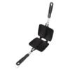 Grilled Maker Pan Prevent Burning Evenly Heated Double Sided Frying Pan Aluminum Alloy for Home Kitchen for Breakfast 3