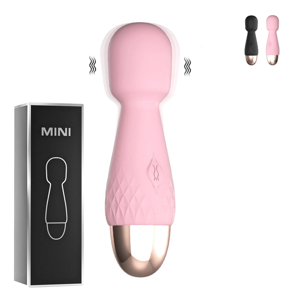 Mini Dildo AV Vibrator Sex Toys For Adults Women Vagina Clitoris Stimulator Magic Wand G Spot Anal Massager Female Masturbator