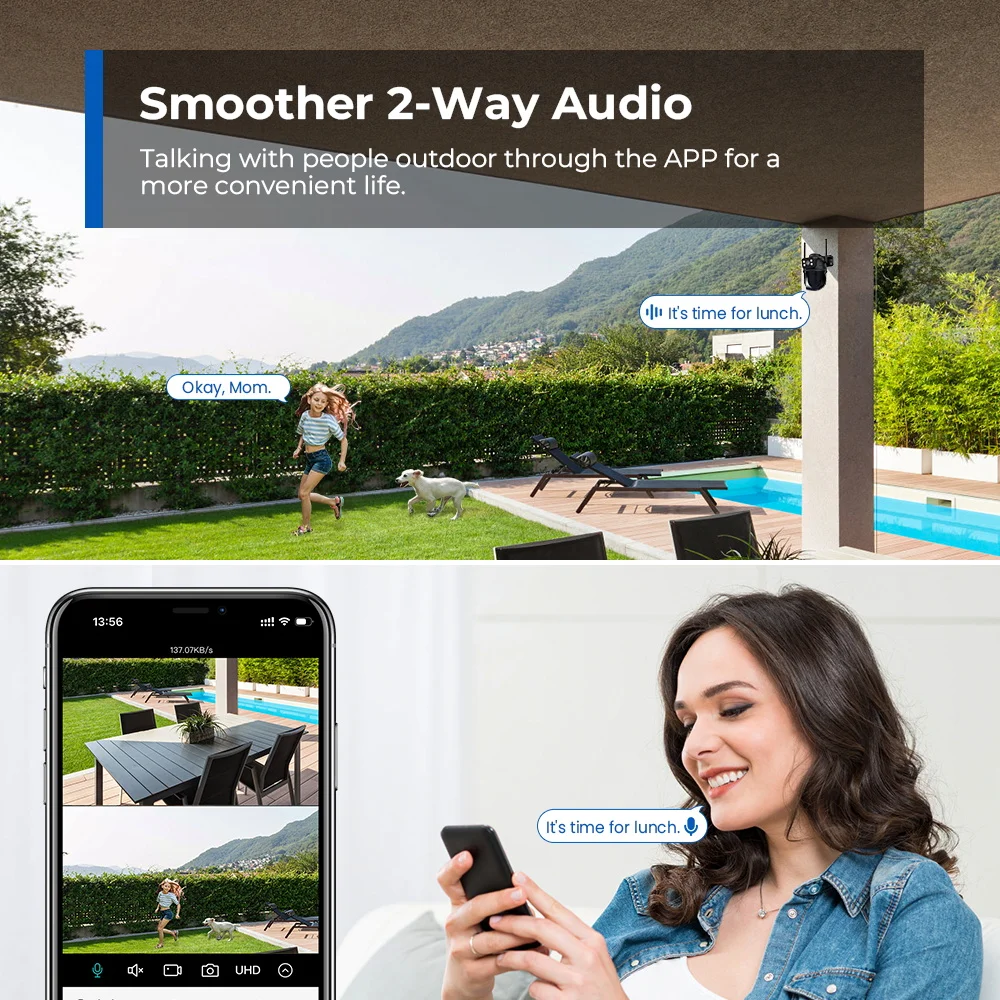 ߿  ī޶,  ũ,  ȣ, ߰ ð, 8X  , 3 , 9MP 5K HD PTZ  ī޶