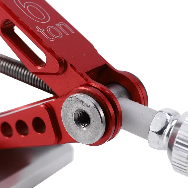 RC Car 1:10 Scale Adjustable Metal Scissor Jack Tool for RC Crawler Axial SCX10 Traxxas TRX4 Tamiya CC01 D90 5