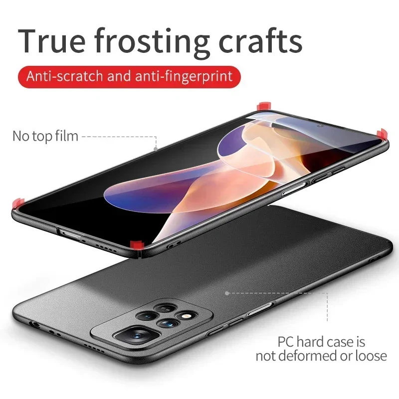 Ultra Slim Matte Shockproof Hard Case