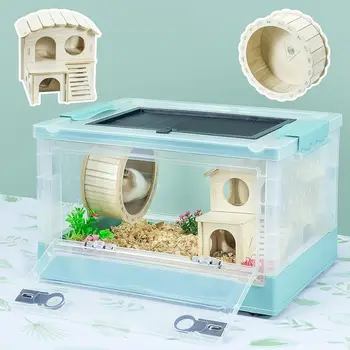 Portable Foldable Hamster Cage 1