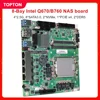 8-Bay Q670 B760 NAS Motherboard Intel 12-14th Gen LGA1700 8*SATA 2*NVMe 4*2.5G 1*PCIEX4 2*DDR5 17x17 Firewall Mini ITX Mainboard 1