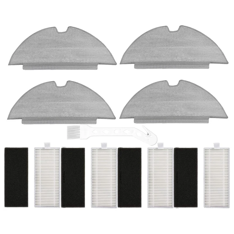 

Vacuum Accessories For Eufy Robovac L35hybrid/L35 Hybrid+ Robot Spare Parts Hepa Filter Mop Cloth Pads Parts Accessories