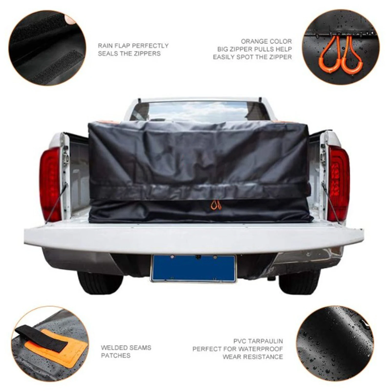 Truck Bed Bag Cargo Carrier With Net Heavy Duty, Waterproof Best