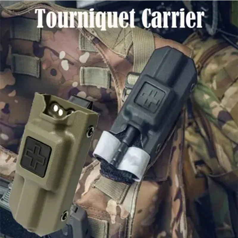 Tourniquet Kit Outdoor Emergency Tourniquetrats for Blood Tactical Tourniquet Cat Storage Box Bag MOLLE Medical Package Kit Trauma First Aid