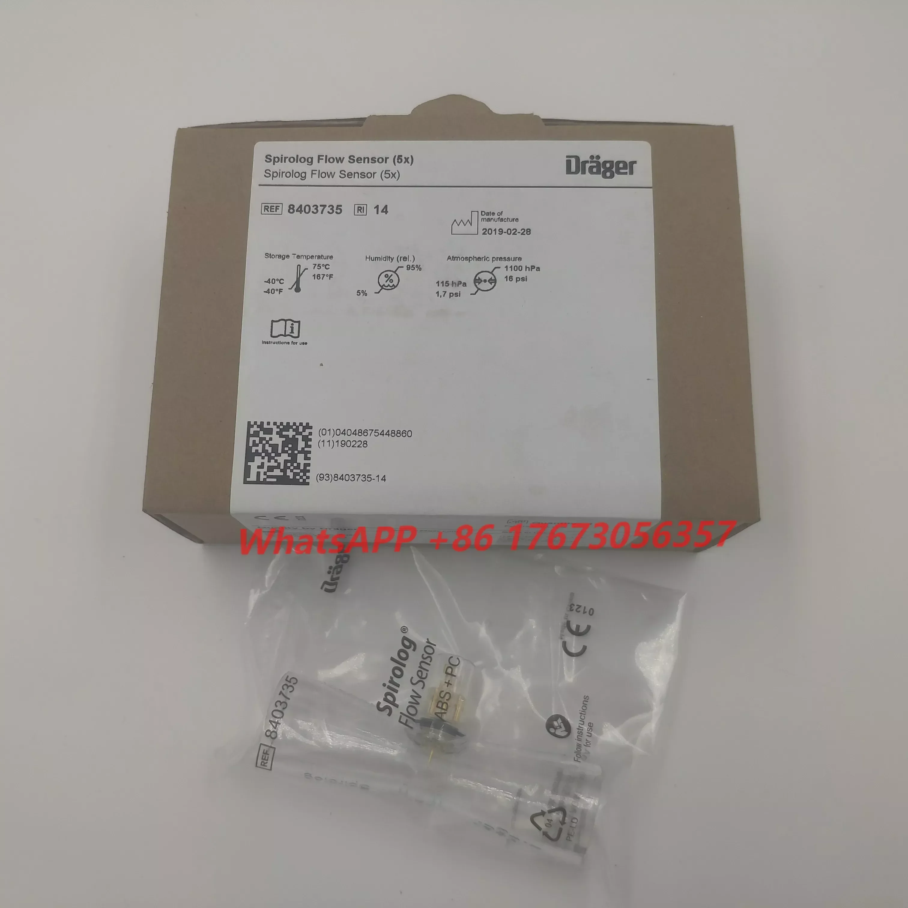 

Оригинальный датчик расхода Drager 8403735, используемый для Drager Evita 2 ,Evita 4 ,Sabina Y Evita Xl