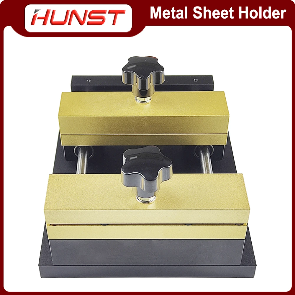 HUNST Metal Sheet Holder Marking Attechment Fixed Bracket Metal Fixture for Fiber Laser Engraving Machine Card Cutting cutting saw machine