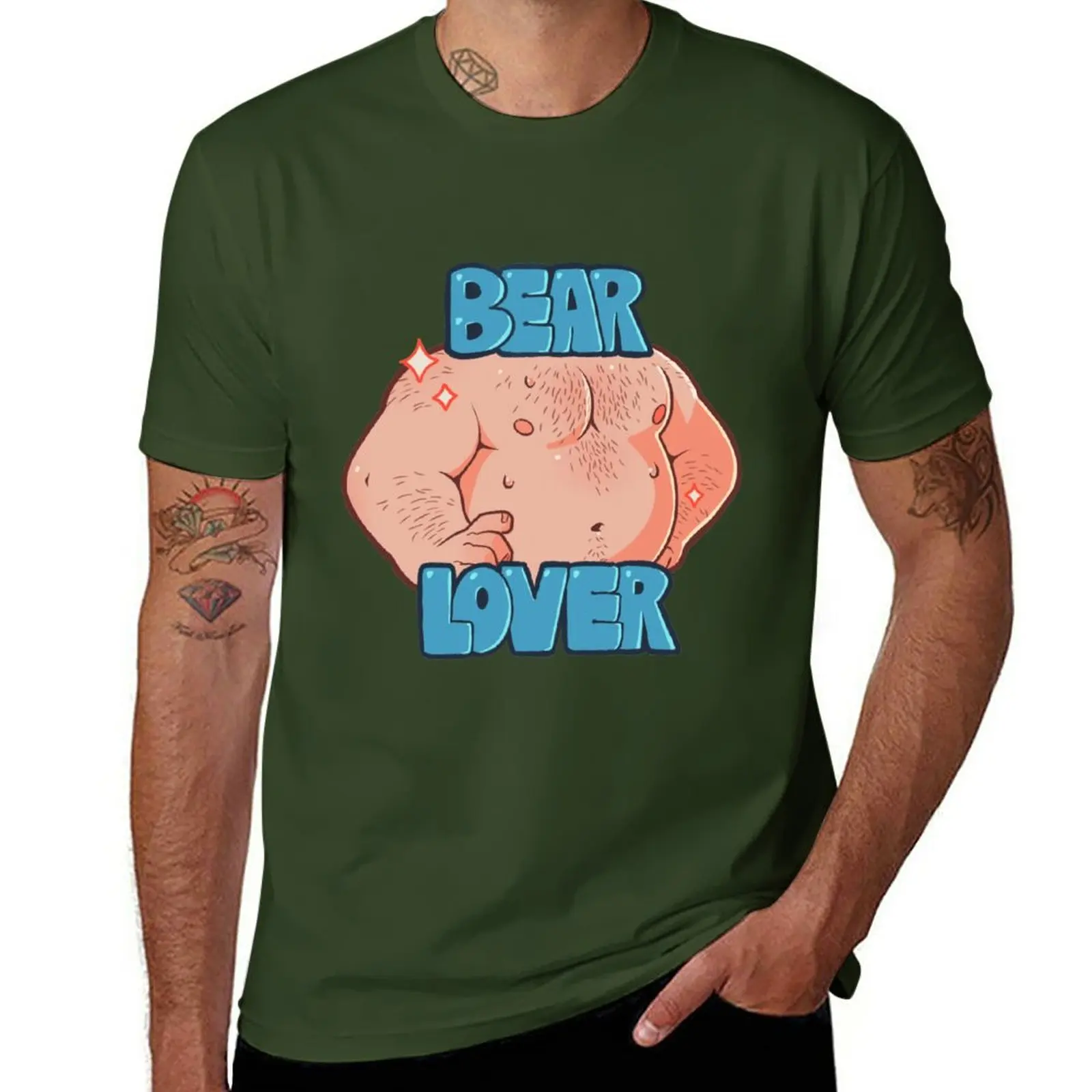 

New Bear Lover Light T-Shirt custom t shirts hippie clothes plain t shirts men