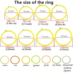 Set of 2 COB LED Ring Lights for Vehicles - Multi - Size Options for Enhanced Visibility (120mm)