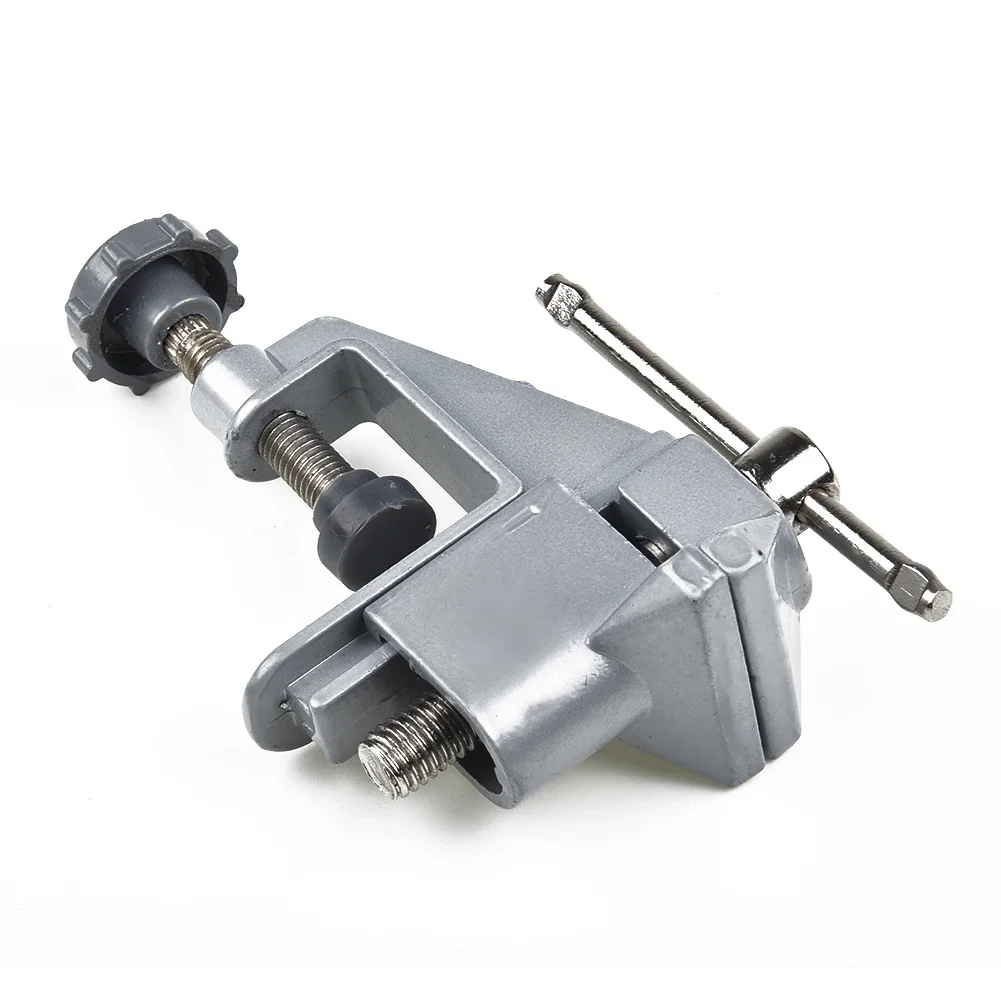 Vise De Bancada Utoolmart 70mm Preto - Ferro Fundido | Para Oficina E Reparos