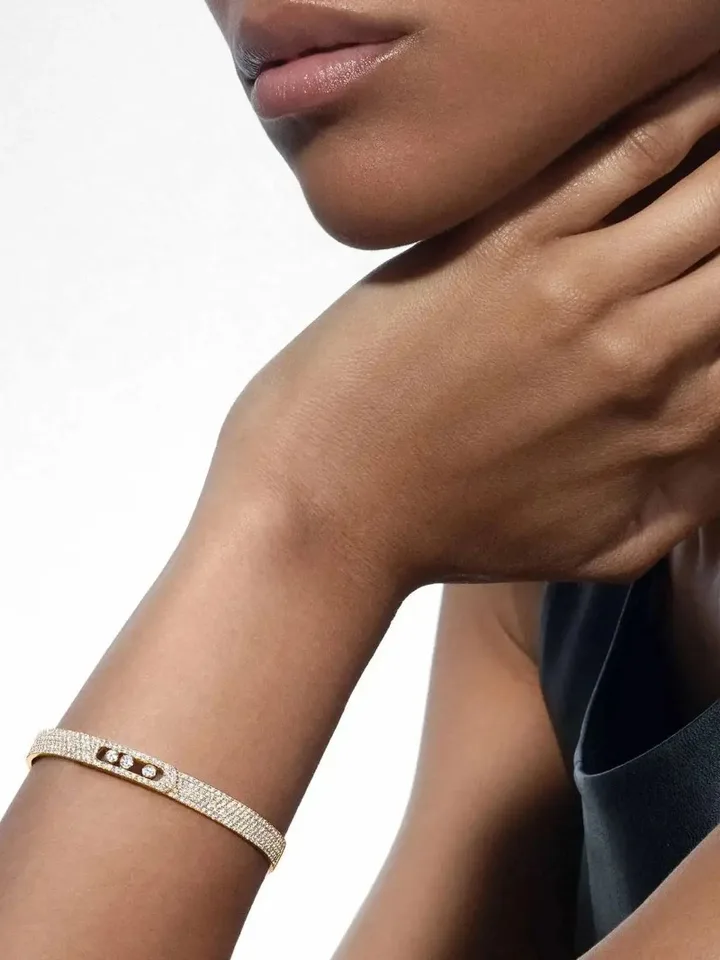 Luxury S925 Silver Pave Diamond Bracelet