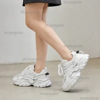 Chaussures de sport décontractées respirantes à semelle épaisse pour hommes, chaussures de course en plein air, chaussures de tennis quatre saisons, semelles souples confortables pour hommes 4