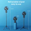 Opolar 2-in-1 Stand and Table Fan Auto Oscillation with 2 Rechargeable Batteries 20000mAh,Remote,Retractable and Removable Stand 5