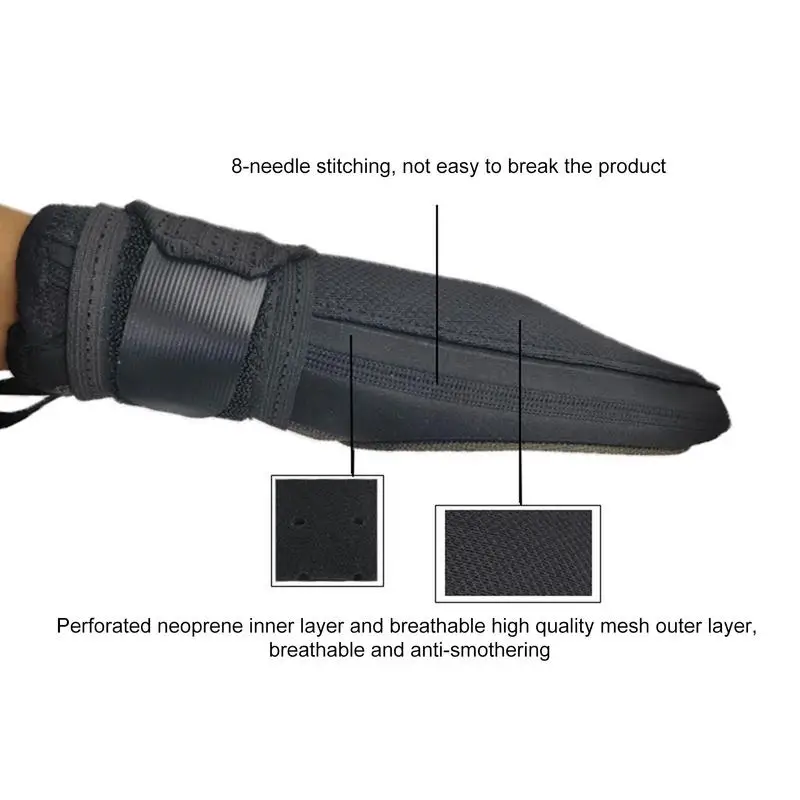 Youth Baseball Sliding Mitt Adjustable Baseball Gloves Sliding Mitt Hand Protection Adjustable Protective Right Left