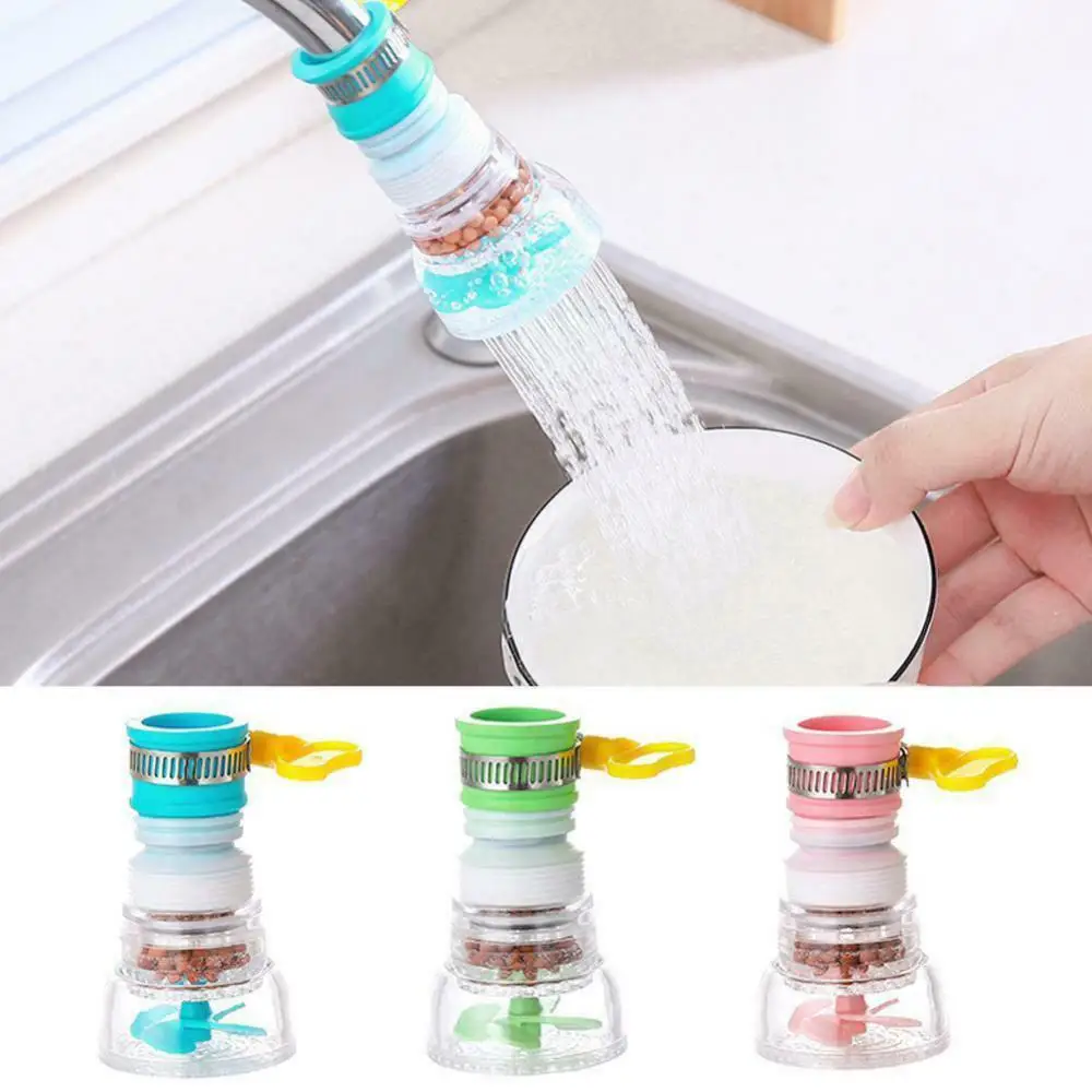 

Rotating Faucet Nozzle Faucet Splashproof Filter Saving Water Nozzle Anti Splash Filter Home Water Filter Booster Tap Filter