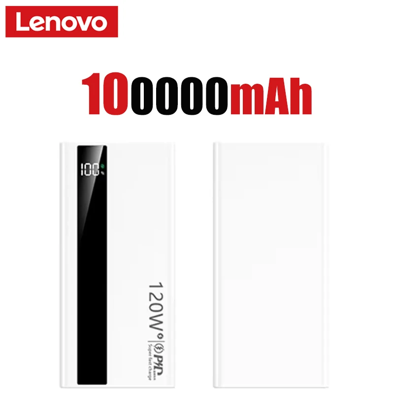White 100000mAh