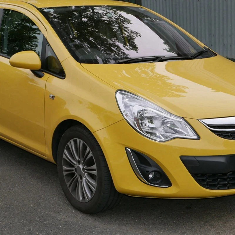 Front Bumper Fog Light Grille Cover For Opel Corsa D 13286025 13345358 13344798 13286026