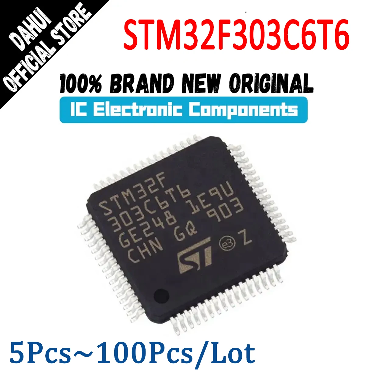 

STM32F303C6T6 STM32F303C6 STM32F303C STM32F303 STM32F STM32 STM IC MCU Chip LQFP-48 In Stock 100% New Original