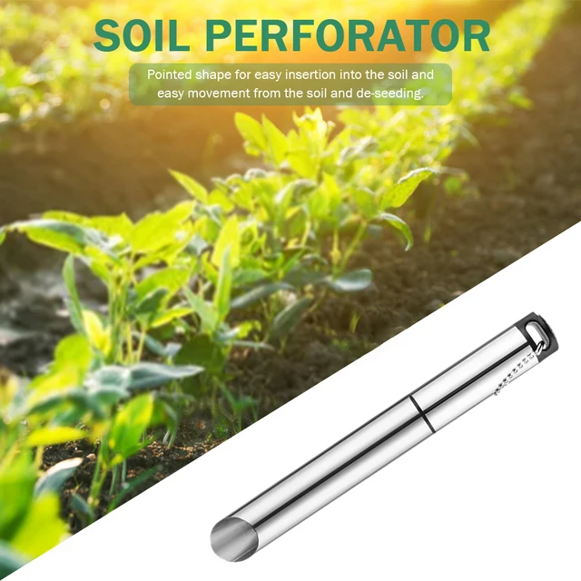 Növényi Koca Dibber A Zsinór Kerti Lyukú Lyukasztó Ferde Tervezési Kézikönyv Talaj Rozsdamentes Acél Kertészet Átültetésére - Image 2