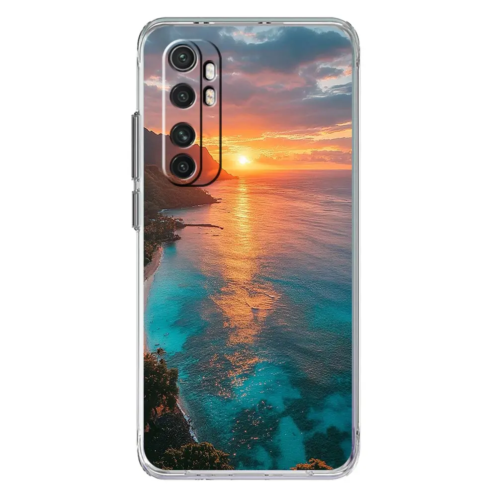 Summer Sky Clear Phone Case Cover