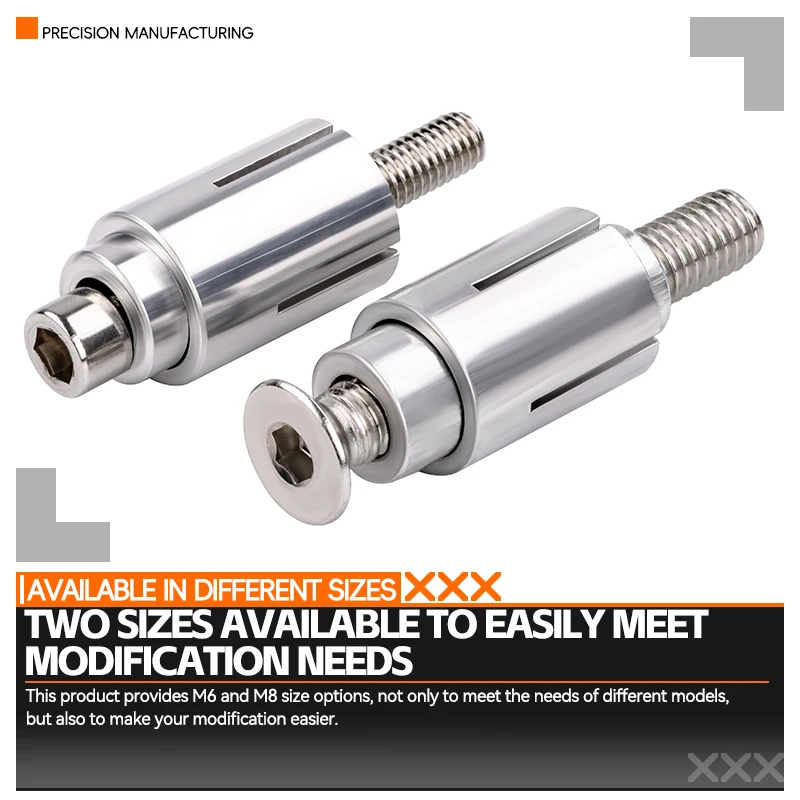 13/16mm Expansion Screw Handguard Handlebar End Plugs Screws