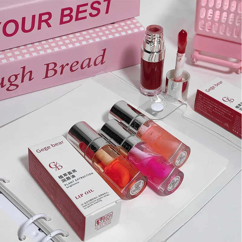 Lip Gloss Lipsticks Oil Balm Moisturizing Lips Makeup Make-up for Women Skin Care Skincare Products Cheap Cosmetics Tint Cute 2