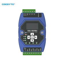 

Ethernet I/0 Networking Module 4AI 4DO ModBus Protocol RS485 RJ45 Network Port CDEBYTE ME31-XAAX0440 Ethernet Networking Module