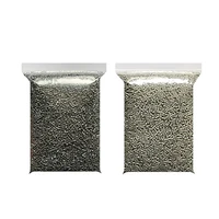 2 Bag/20000pcs 200g 2.6MM Mini Perler Hama Beads Grey and Light Grey Kids Education DIY Handmade Crafts 3D Designs Fuse Beads 1