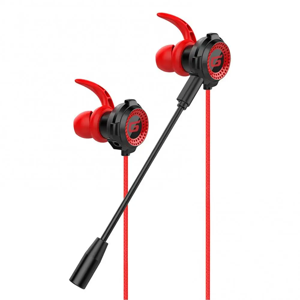 Magnetic Wired In-ear Gaming Headphones With Microphone For Pc_voghion.com